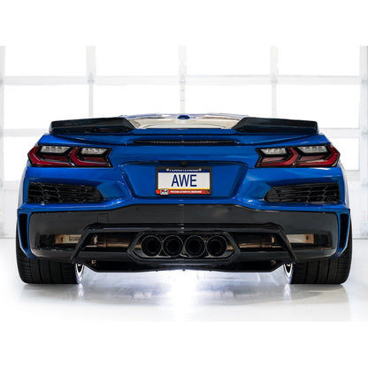 AWE Tuning SwitchPath Cat-Back Exhaust for 2023+ C8 Corvette Z06 - Diamond Black Tips