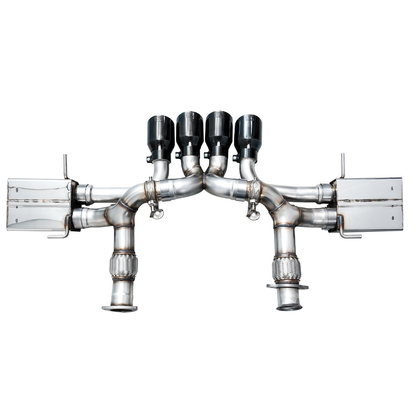 AWE Tuning SwitchPath Cat-Back Exhaust for 2023+ C8 Corvette Z06 - Diamond Black Tips