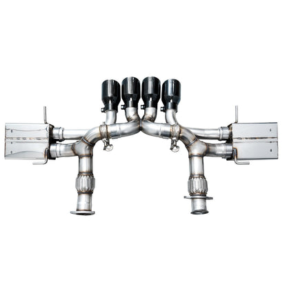 AWE Tuning SwitchPath Cat-Back Exhaust for 2023+ C8 Corvette Z06 - Diamond Black Tips