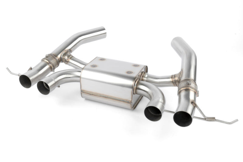 Dinan 23-26 BMW M2 (G87) Valved Axleback Exhaust System - Black Tips