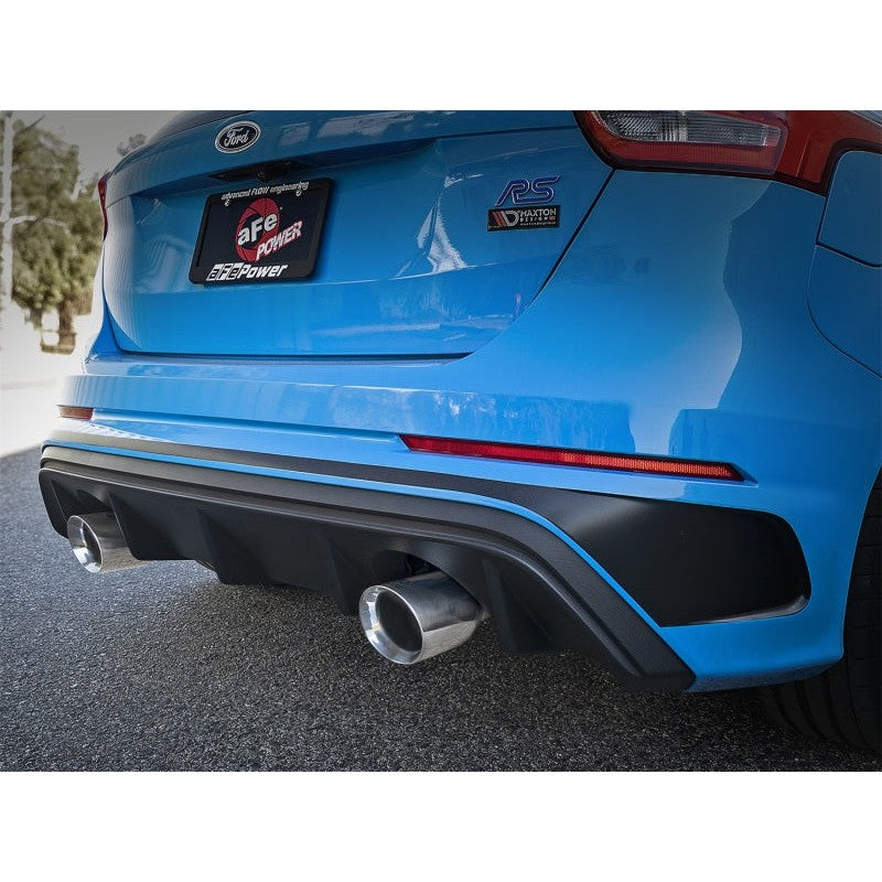 aFe Takeda 3in 304 SS Cat-Back Exhaust w/ Polished Tip 16-18 Ford Focus RS 2.3L (t)