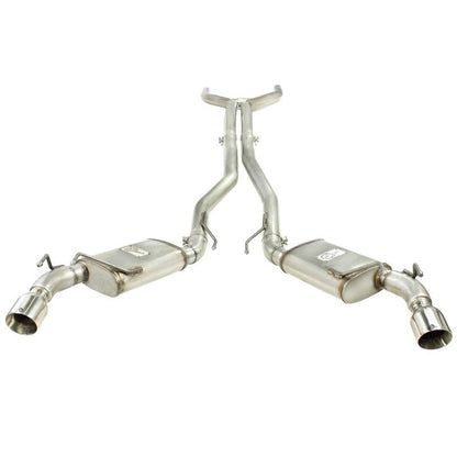 aFe MACHForce XP Exhaust 3in Stainless Stee CB/10-13 Chevy Camaro V8-6.2L (td) (pol tip)