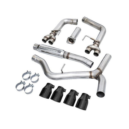 AWE Tuning Track Edition Exhaust w/Diamond Black Tips for 2022+ VB Subaru WRX