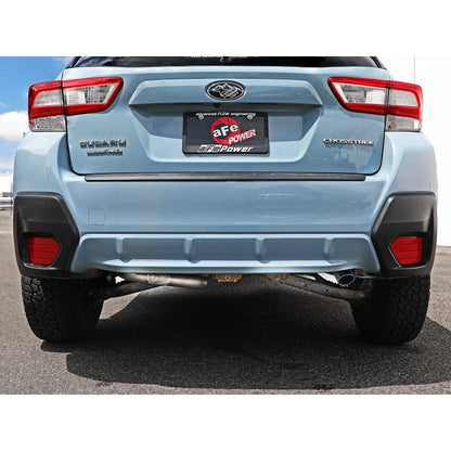 aFe POWER Takeda 2.5in 304 SS Cat-Back Exhaust System Subaru Crosstrek 18-19 H4-2.0L