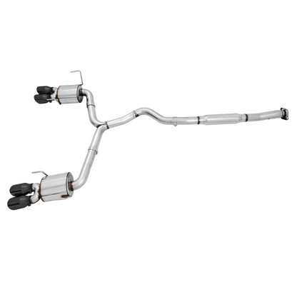AWE Tuning 2015+ Subaru WRX VA Sedan Touring Edition Exhaust - Diamond Black Tips (102mm)