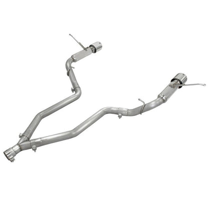 aFe MACHForce XP 14+ Jeep Grand Cherokee V6 3.0L (td) 2.5in DPF-Back 409SS Exhaust w/Resonators