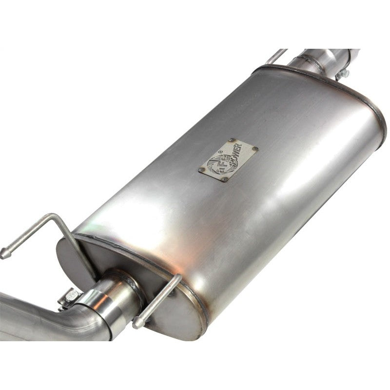 aFe MACHForce XP Exhausts Cat-Back SS-409 EXH CB Toyota Tacoma 05-13 V6-4.0L (Pol Tip)