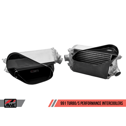 AWE Tuning Porsche 991 (991.2) Turbo/Turbo S Performance Intercooler Kit