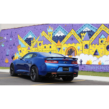 Corsa 2016 Chevrolet Camaro SS 6.2L V8 2.75in Polished Sport Axle-Back Exhaust