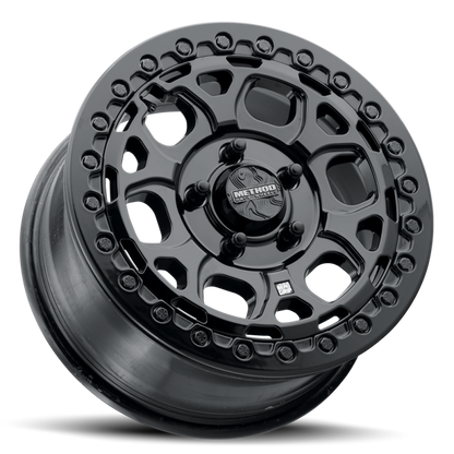 Method MR416 Beadlock 15x7 / 5x4.5 / 55mm Offset / 68.00mm Bore - Gloss Black Wheel