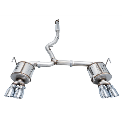 AWE Tuning 2022+ VB Subaru WRX Touring Edition Exhaust - Chrome Silver Tips
