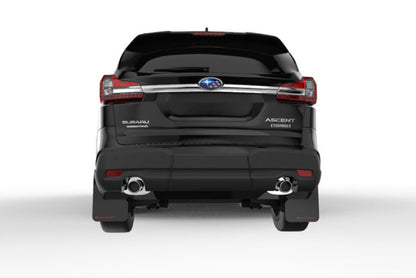 Rally Armor 18-26 Subaru Ascent Red UR Mud Flap w/Black Logo