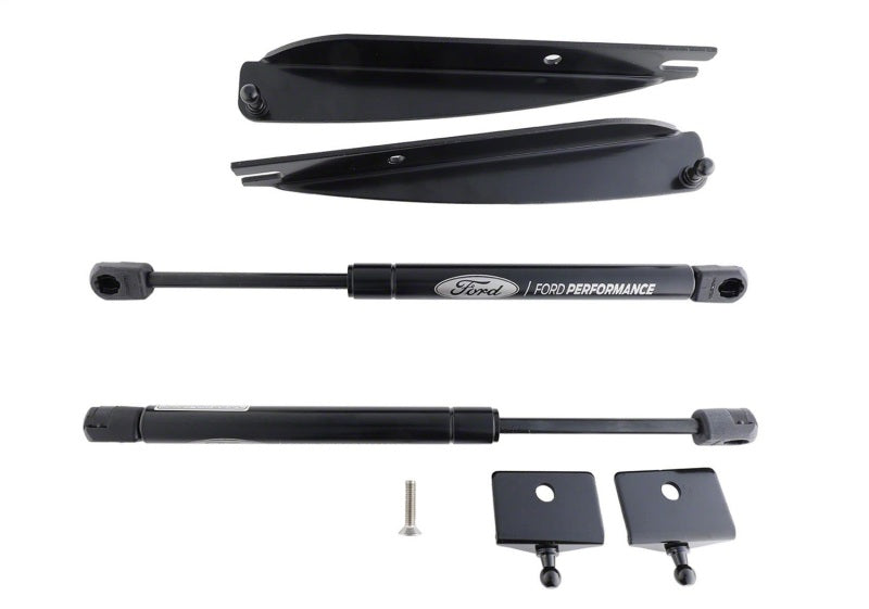 Ford Racing 05-14 Mustang Hood Lift Kit w/ Laser Engraved Ford Performance Logo