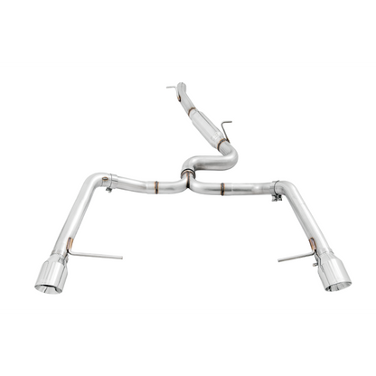 AWE Tuning VW MK7 Golf Alltrack/Sportwagen 4Motion Track Edition Exhaust - Polished Silver Tips