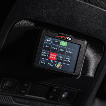 sPOD 2023+ Ford F250/F350 Super Duty BantamX Touchscreen Vehicle Power Management Kit