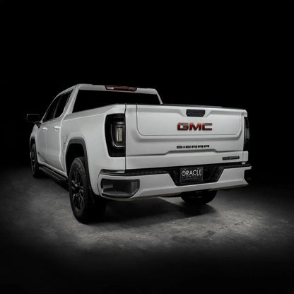 Oracle 19-23 GMC Sierra Black Series Flush Style LED Tail Lights - Factory Halogen