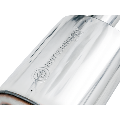 AWE Tuning 4th Gen GM 1500 6.2L 0FG Catback Split Rear Exit (w/ Bumper Cutouts) - Quad Chrome Tips