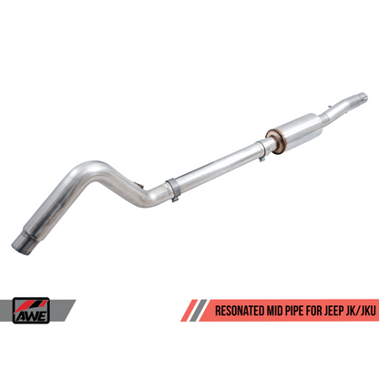 AWE Tuning 07-18 Jeep Wrangler JK/JKU 3.6L Resonated Mid Pipe
