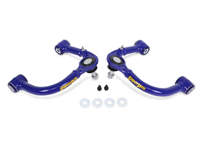 SuperPro 05-23 Toyota Tacoma 4WD Front Upper Fixed Offset Control Arm Set