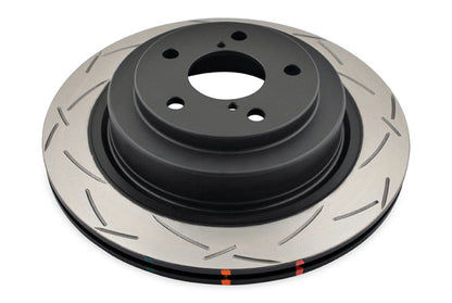 DBA 01-07 Subaru WRX / 05-07 Subaru Forester XT Rear Slotted 4000 Series Rotor