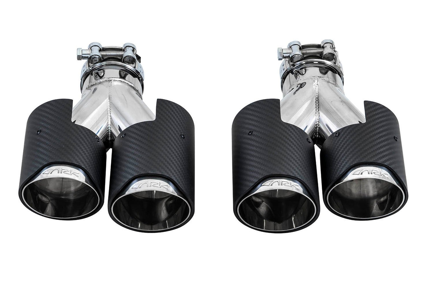 3.5" Slip-On Dual Tips-Motor Vehicle Exhaust-ARK Performance