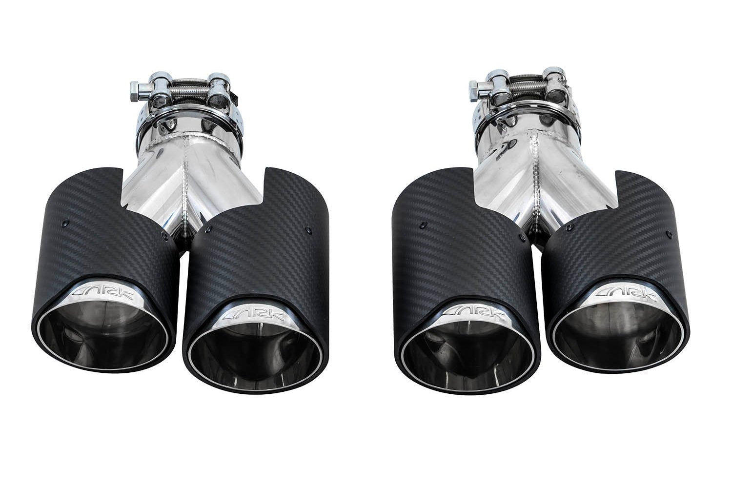3.5" Slip-On Dual Tips-Motor Vehicle Exhaust-ARK Performance