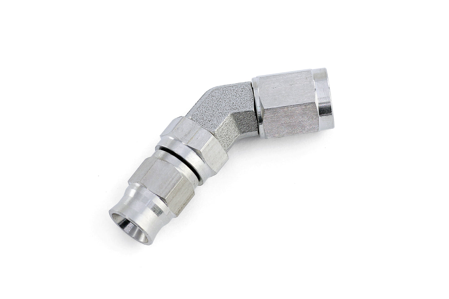 HPS Performance Compression Teflon Hose End to AN Female for PTFE Hose, Stainless Steel