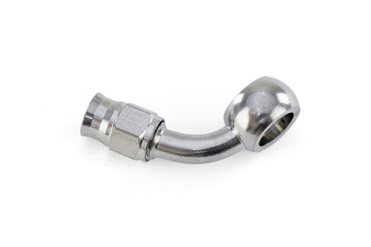 HPS Performance Compression Teflon Hose End to AN Female with 10mm Banjo for PTFE Hose,  Stainless Steel