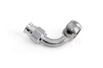 HPS Performance Compression Teflon Hose End to AN Female with 10mm Banjo for PTFE Hose,  Stainless Steel