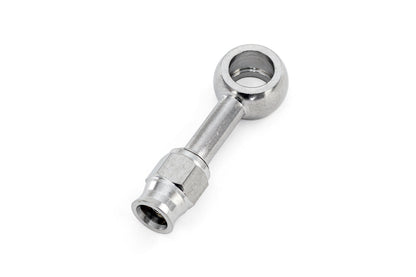 HPS Performance Compression Teflon Hose End to AN Female with 10mm Banjo for PTFE Hose,  Stainless Steel