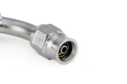 HPS Performance Compression Teflon Hose End to AN Female with 10mm Banjo for PTFE Hose,  Stainless Steel