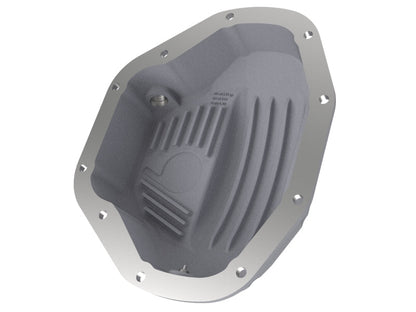 aFe Rear Differential Cover (Raw; Street Series); Dodge Diesel Trucks 94-02 L6-5.9L (td)