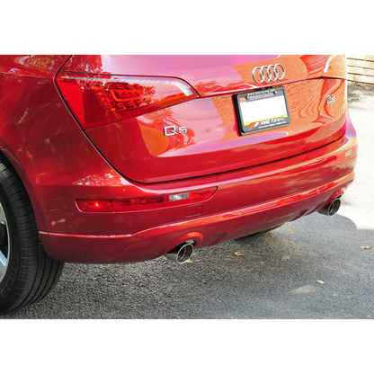 AWE Tuning Audi 8R Q5 3.2L Non-Resonated Exhaust System (Downpipe-Back) - Diamond Black Tips