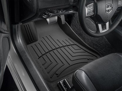 WeatherTech 11-21 Dodge Charger (RWD)/Chrysler 300 & 300C (RWD) Front FloorLiner HP - Black