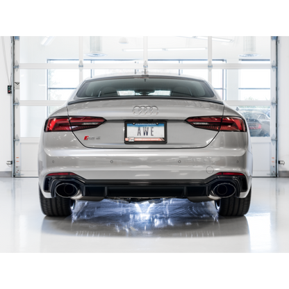 AWE Tuning Audi B9 RS5 Touring Edition Exhaust - w/ Diamond Black RS Tips