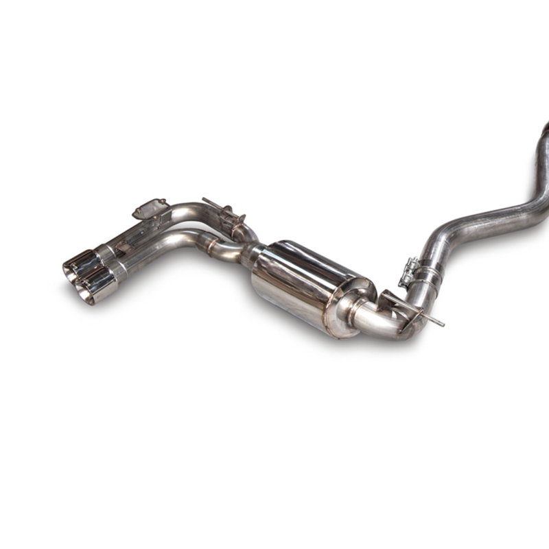 AWE Tuning BMW F3X N20/N26 328i/428i Touring Edition Exhaust Quad Outlet - 80mm Chrome Silver Tips