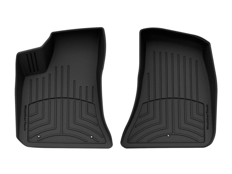 WeatherTech 11-21 Dodge Charger (RWD)/Chrysler 300 & 300C (RWD) Front FloorLiner HP - Black