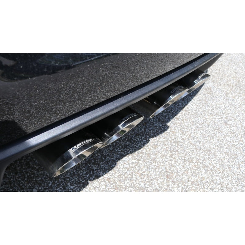 Corsa 05-08 Chevrolet Corvette (C6) 6.0L/6.2L Polished Xtreme Axle-Back Exhaust w/4.5in Tips