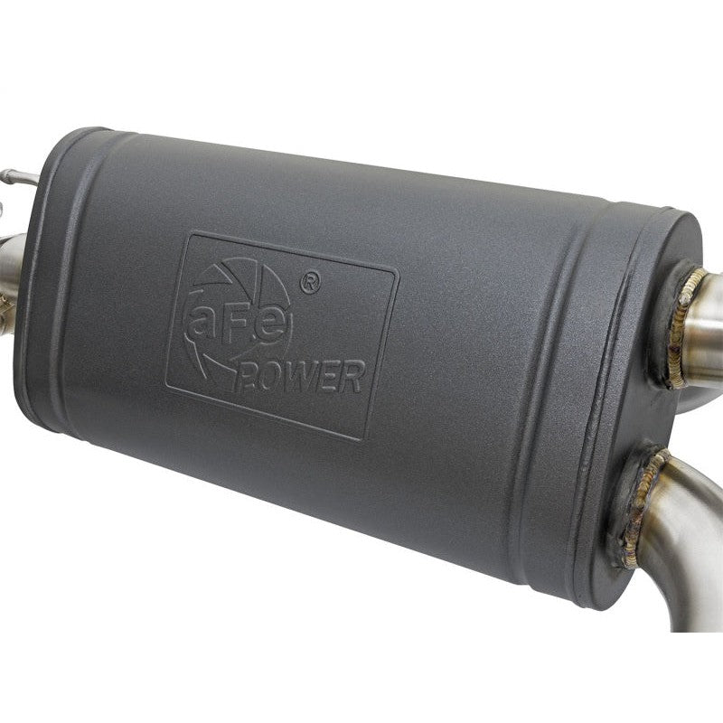 aFe MACHForce XP 3in - 2 1/2in Axle Back 304SS Exhaust w/ Black Tips 16-17 BMW M2 (f87)