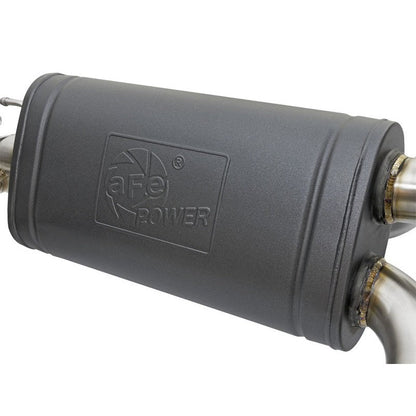 aFe MACHForce XP 3in - 2 1/2in Axle Back 304SS Exhaust w/ Black Tips 16-17 BMW M2 (f87)