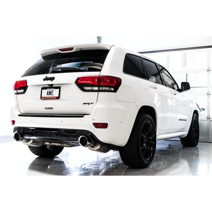 AWE Tuning 2020 Jeep Grand Cherokee SRT Track Edition Exhaust - Diamond Black Tips