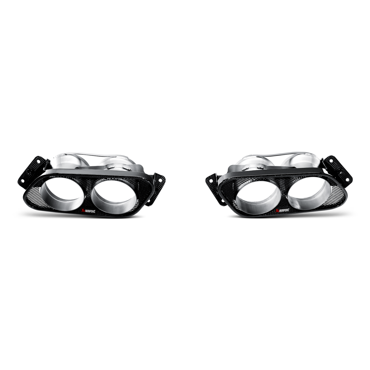 Akrapovič Evolution Line Catback Exhaust System (Titanium) w/Carbon Tips - 2010-2014 Mercedes-AMG SLS Coupe/Roadster