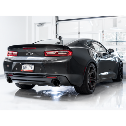 AWE Tuning 16-19 Chevrolet Camaro SS Axle-back Exhaust - Track Edition (Diamond Black Tips)