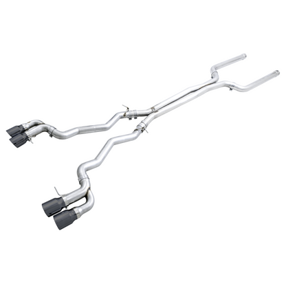 AWE Tuning 18-19 BMW M5 (F90) 4.4T AWD Cat-back Exhaust - Track Edition (Diamond Black Tips)