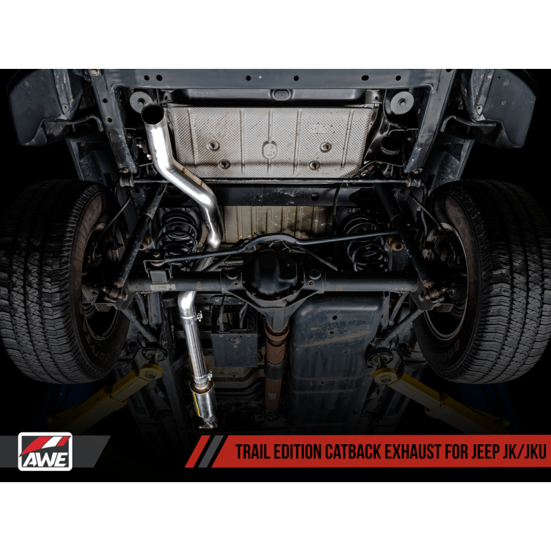 AWE Tuning 07-18 Jeep Wrangler JK/JKU 3.6L Trail Edition Cat-Back Exhaust
