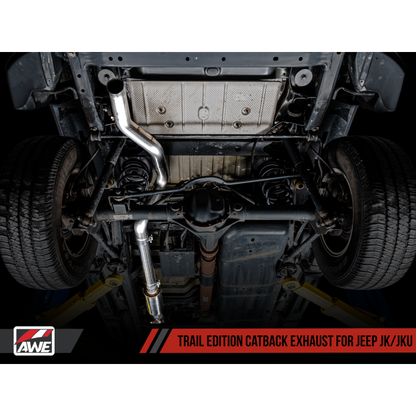 AWE Tuning 07-18 Jeep Wrangler JK/JKU 3.6L Trail Edition Cat-Back Exhaust
