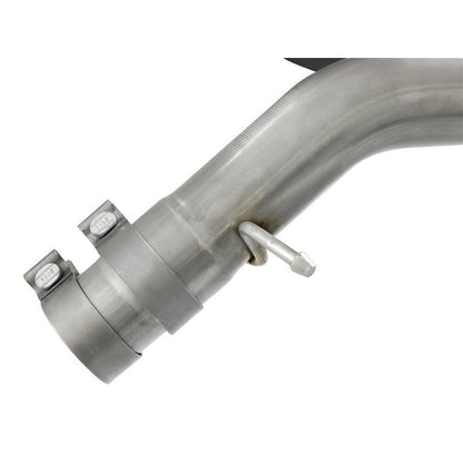 aFe Takeda 3in 304 SS Axle-Back Exhaust System w/ Blue Flame Tip 16-18 Ford Focus RS 2.3L (t)