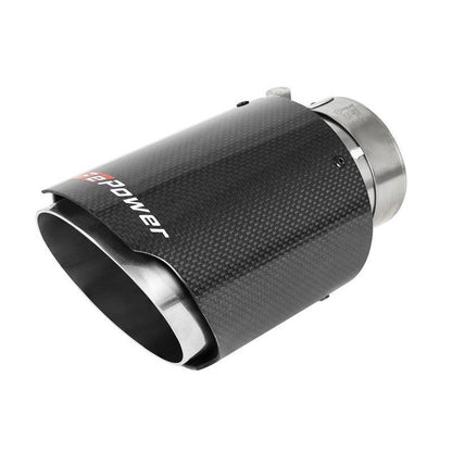 aFe MACH Force-Xp 3in to 2-1/2in Stainless Steel Axle-Back Exhaust Carbon - 15-17 Volkswagen GTI