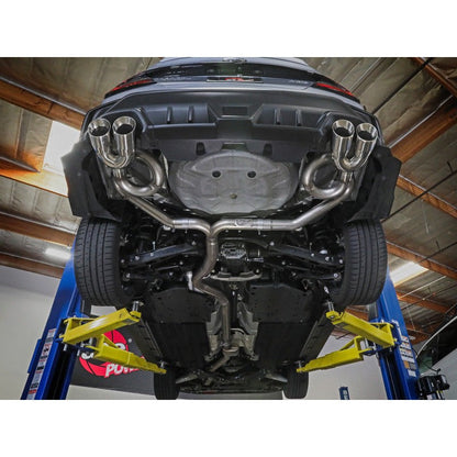 aFe POWER Takeda 3in to 2-1/2in 304 SS Cat-Back Exhaust w/ Polished Tips 22-23 Subaru WRX H4-2.4L(t)