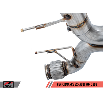AWE Tuning McLaren 720S Performance Exhaust - OEM Tips